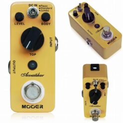 Micro Pedal Mooer Acoustikar Emulador Guitar/acústica