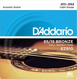 Encordado Para Acústica 85/15 Daddario Ez910 .011