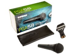 Micrófono Dinámico De Mano Shure Pga58-lc -  Garantía