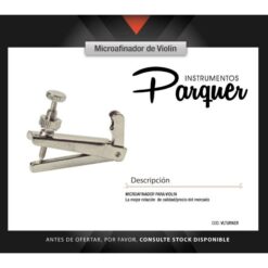 Microafinador Para Violín Parquer Vlturner