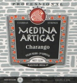 Encordado P/ Charango Medina Artigas Set1230 - Nylon Negro