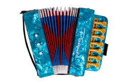 Acordeon A Piano Para Niños Parquer Uc-102  (7 teclas - 3 bajos)