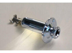 Jack Tubular Con Enganche Correa Para Guitarra