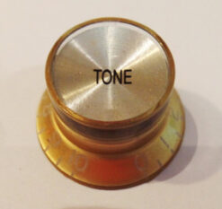 Perilla Para Les Paul tipo Sombrero Tono Dorada