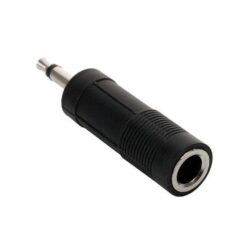 Adaptador Ficha Hembra Plug 6.5 a Plug 3.5 Macho Mono