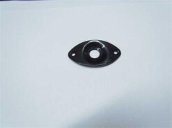Portajack Ovalado Negro Para Guitarra Eléctrica