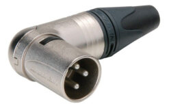 Conector XLR "Canon" Macho 90º Neutrik NC3MRX