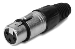 Conector XLR "Canon" Hembra 3 Pin Artekit Cfx