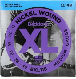 Encordado Daddario Exl115 Para Guitarra Electrica 011