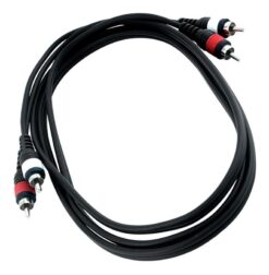 Cable Warwick 2 RCA Macho a 2 RCA Macho 1,8 mts