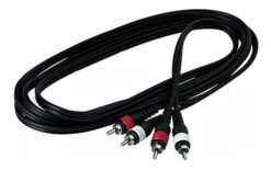 Cable Warwick 2 RCA Macho a 2 RCA Macho 3 mts