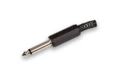 Conector Plug Macho 6.5 Mono Plástico