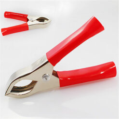 Pinza Cocodrilo 75mm 30 A Aislada ROJO (Precio X Unidad)