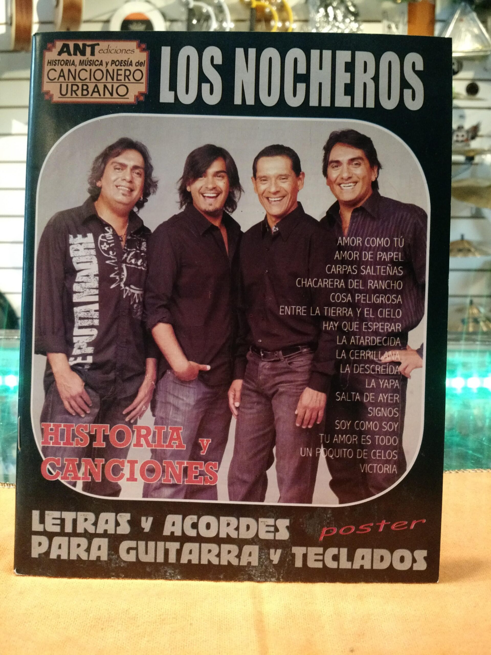 Libro Cancionero De Los Nocheros y Jorge Rojas ANT - Smash Soluciones