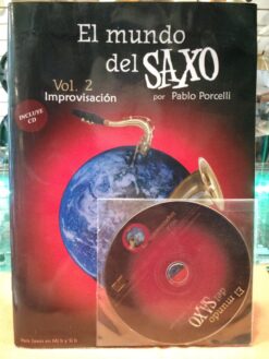 Libro Método El Mundo Del Saxo volumen 2 con CD de Regalo
