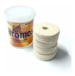 Felpa Para Platillos Chromos X 4 Unidades (de Goma EVA de alta densidad)