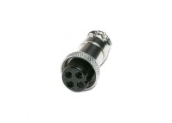Conector XLR "Canon" a Rosca de 4 Pines Hembra Para Cable