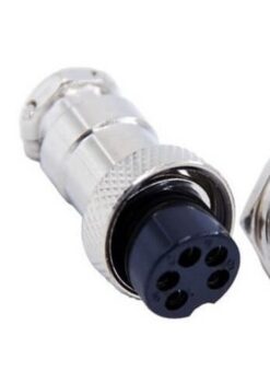 Conector XLR "Canon" a Rosca de 5 Pines Hembra Para Cable