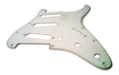 Pickguard Para Stratocaster Blanco monocapa (S-S-S)