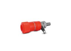 Bornera  Chica Con Terminal Para Chasis ROJA