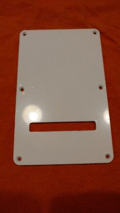 Tapa Trasera Cubre Resortes Para Stratocaster (Blanca)