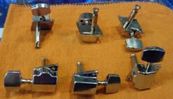 Clavijero para Guitarra Eléctrica o Acústica Menarguez CL105 3+3 CROMADO estandar