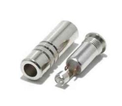 Conector JACK para cable 3,5mm TRS Metálico