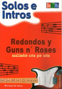 Libro Cancionero Solos e Intros de Redonditos de Ricota y Guns n´ Roses Ediciones DoReMi