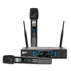 Micrófono Inalámbrico de Mano doble UHF SKP CLARITY II