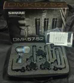 OPORTUNIDAD!!! Shure DMK57-52 kit de Micrófonos para batería 3xSM57+Beta52A+3clamps USADO Excelente estado