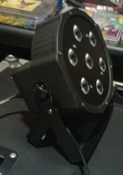 OPORTUNIDAD!!! SKP LEDX F2 Par LED flat 7 LED de 3W 3 en1 DMX RGB Impecable