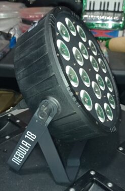 OPORTUNIDAD!!! Nebula 18 Bañador profesional 18 LEDs 6-en-1 RGBWA+UV de 12W Impecable Estado