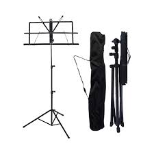 Atril De Metal Plegable Con Funda P Partituras Parquer Uo019