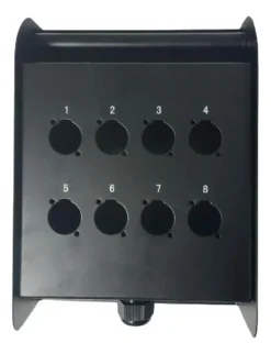 Pachera 8 Canales Para Manguera Hugel STAGEBOX8CH