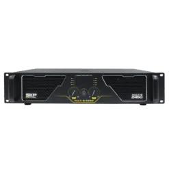 SKP MAX G-2450 potencia amplificador con Crossover incluido 2x600w RMS en 8ohm