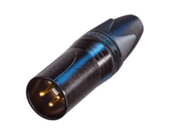 Conector XLR "Canon" Macho Negro Neutrik NC3MXX-B