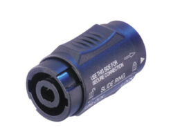 Adaptador Speakon Hembra - Hembra 4 Contactos Neutrik NL4MMX