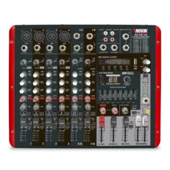 Consola Potenciada Novik Nvk 800p Mkii Usb 8 Ch Bluetooth Interface
