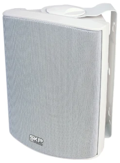 Par de Bafles de 2 vías 6,5" para música funcional SKP SK 106T Blanco