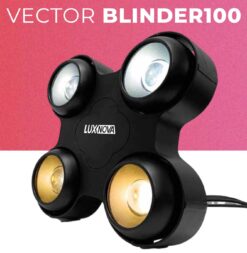 LUXNOVA FRACTAL BLINDER100 4x100w LED Blinder IP65 frio-cálido strobo