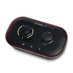 Interfaz De Audio Placa Sonido para podcast Focusrite VOCASTER ONE